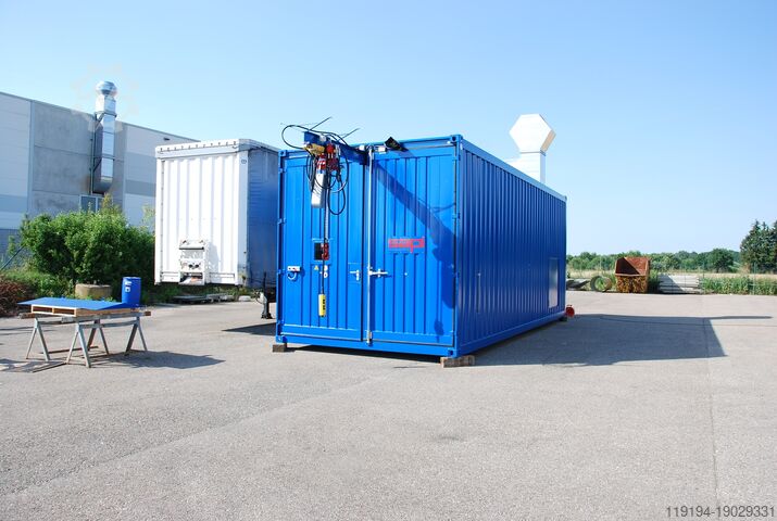 Mobile paint booth Spritzkabine Mobiler Spritzraum