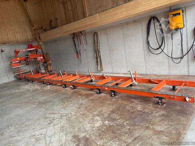 Komplettes Sägewerk (stationär) Woodmizer Blockbandsäge Woodmizer