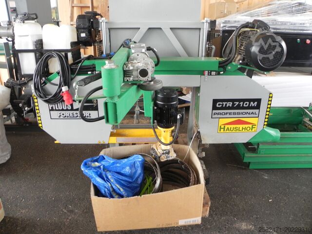 Komplettes Sägewerk (stationär) Pilous Blockbandsäge CTR710M