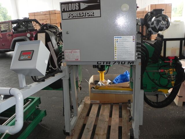 Komplettes Sägewerk (stationär) Pilous Blockbandsäge CTR710M