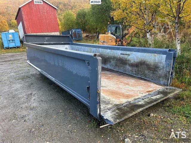 Krokkasse m/ hydraulisk luke Krokkasse m/ hydraulisk luke