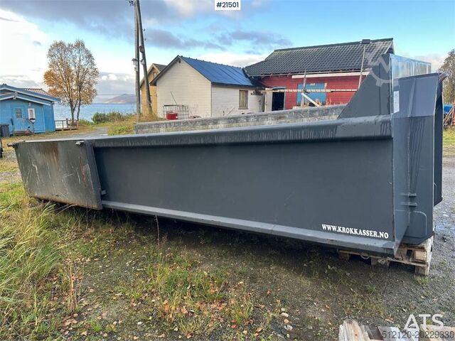 Krokkasse m/ hydraulisk luke  Krokkasse m/ hydraulisk luke
