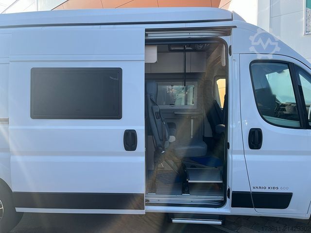 Campervan CLEVER Vario Kids mit Aufstelldach und 5. Sitz