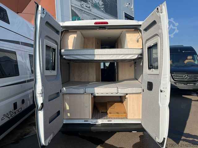 Campervan CLEVER Vario Kids mit Aufstelldach und 5. Sitz