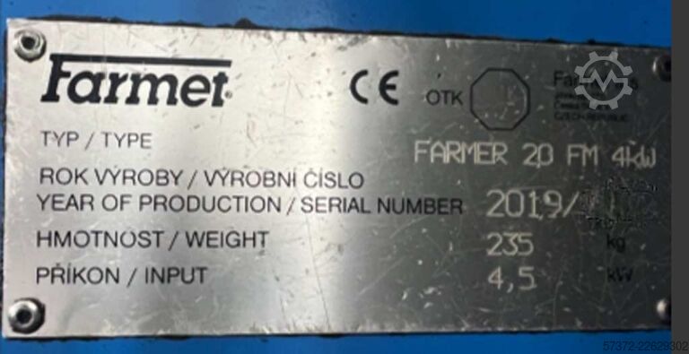 Ölpresse Farmet FARMER 20 FM 4 kW