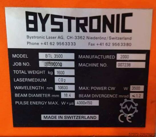 CNC Laserschneidanlage Bystronic ByStar 4025