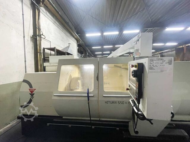 CNC Zyklendrehmaschine Wemas HiTurn 550x1500