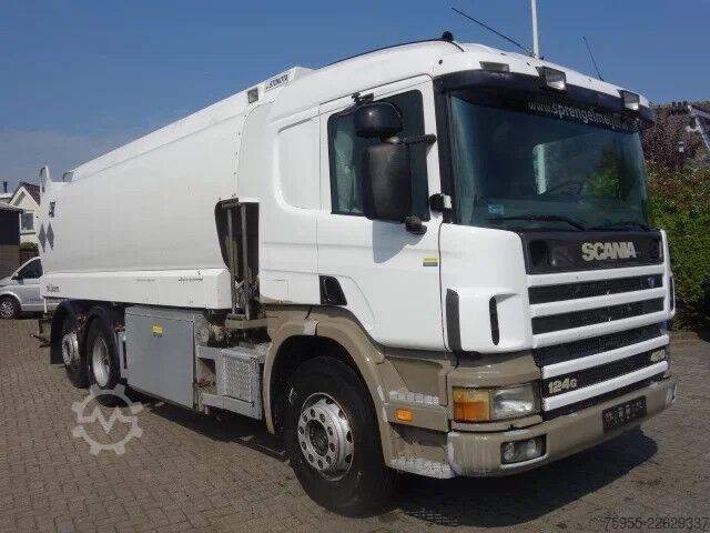 Tankwagen Scania P124-420 19000 LITER DIESELTANK,AIRCO,INTARDER,...