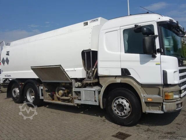 Tankwagen Scania P124-420 19000 LITER DIESELTANK,AIRCO,INTARDER,...