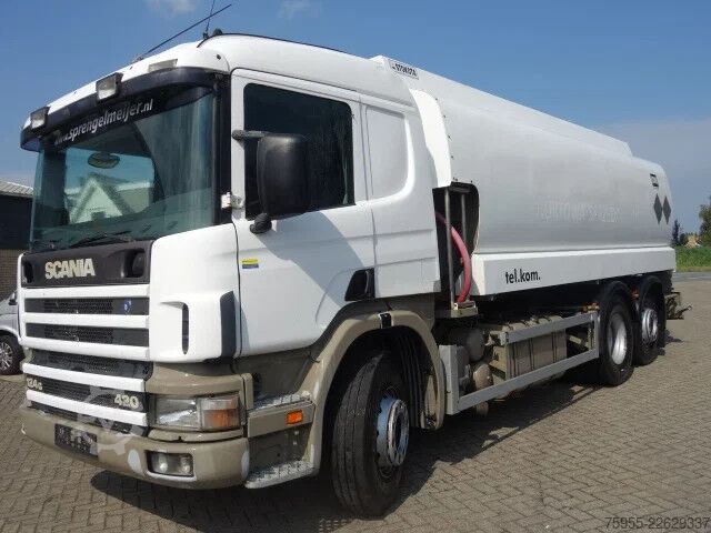 Tankwagen Scania P124-420 19000 LITER DIESELTANK,AIRCO,INTARDER,...