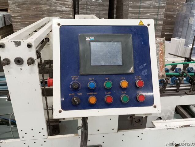 Faltschachtelklebemaschine PAKTEK GM-1050