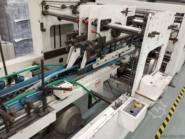 Faltschachtelklebemaschine PAKTEK GM-1050