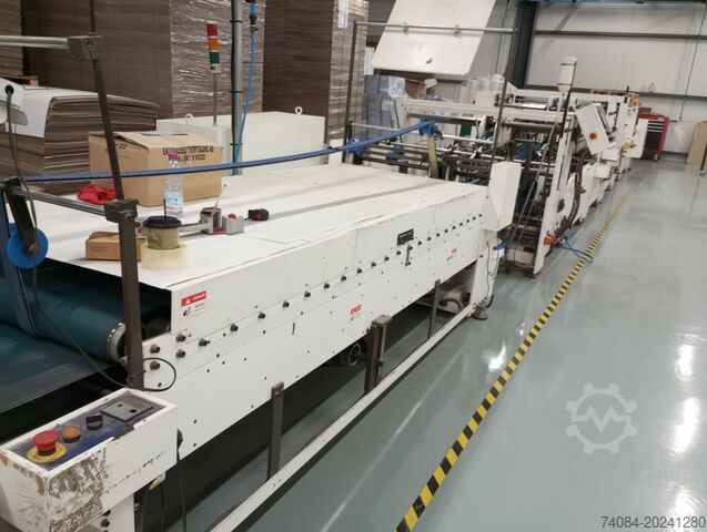 Faltschachtelklebemaschine PAKTEK GM-1050