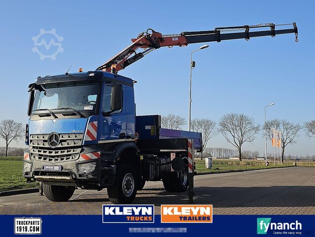 Loading platform MERCEDES-BENZ AROCS 1851 4X4 ATLAS 190 4X HYD