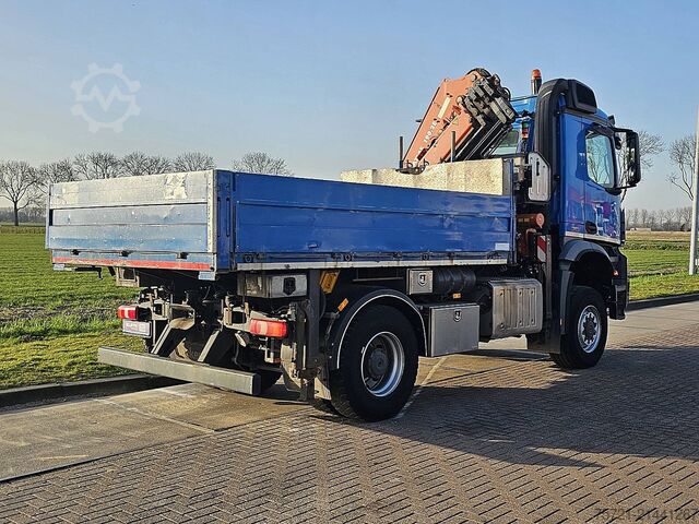 Loading platform MERCEDES-BENZ AROCS 1851 4X4 ATLAS 190 4X HYD
