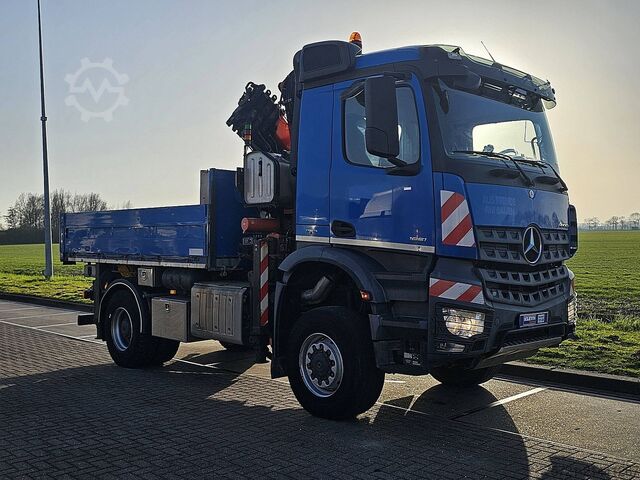 Loading platform MERCEDES-BENZ AROCS 1851 4X4 ATLAS 190 4X HYD