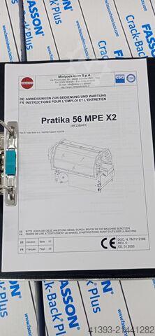 Schlauchbeutelmaschine Minipack Praktika 56 MPS X2
