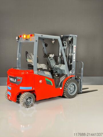 Electric 4-wheeler Heli CPD25-G2 4-Rad - 6 Jahre Garantie 4,8m Hub Triplex