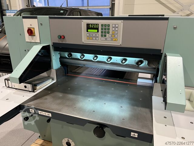 Papierschneidemaschine Perfecta 92 Paper Cutting Guillotine 