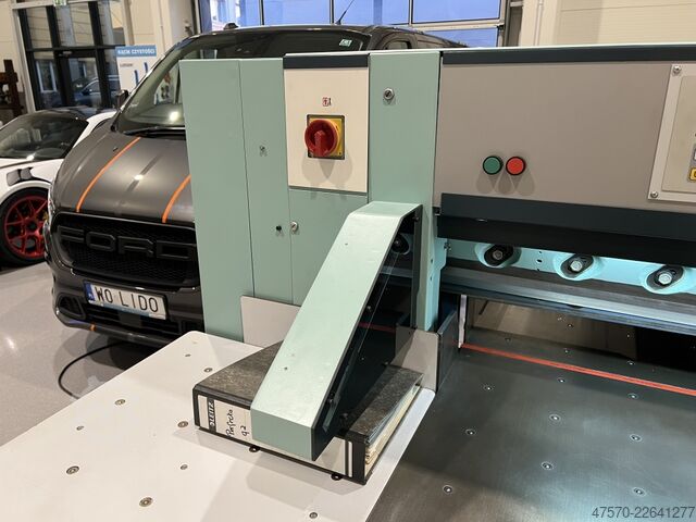 Papierschneidemaschine Perfecta 92 Paper Cutting Guillotine 