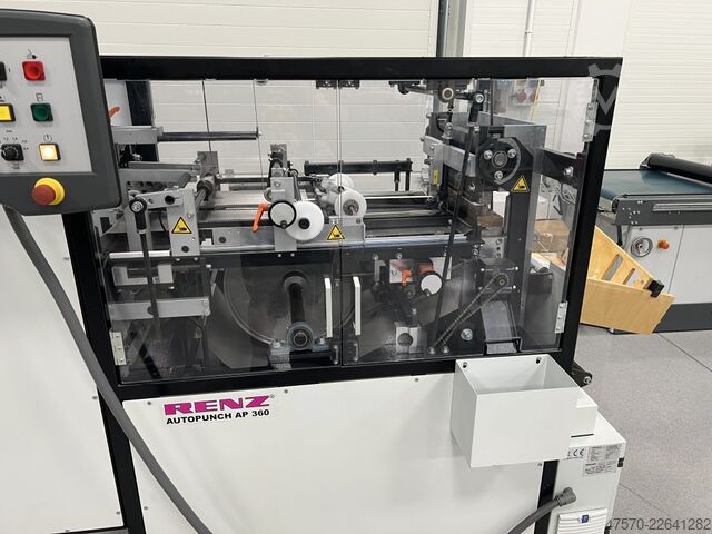 Automatischer Perforator für Kalender Renz Autopunch AP 360 V4 Automatic Perforator