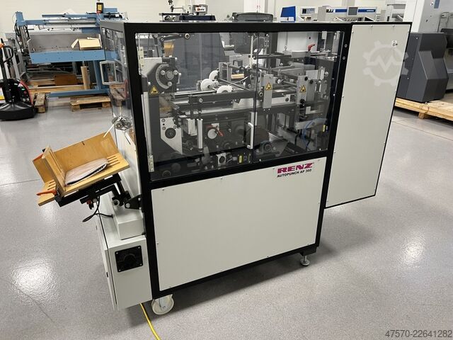 Automatischer Perforator für Kalender Renz Autopunch AP 360 V4 Automatic Perforator