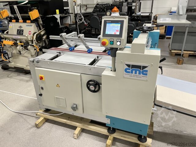 Kartonrillmaschine CMC Ariemat ARM 75 Automatic Cardboard Creasing Machine