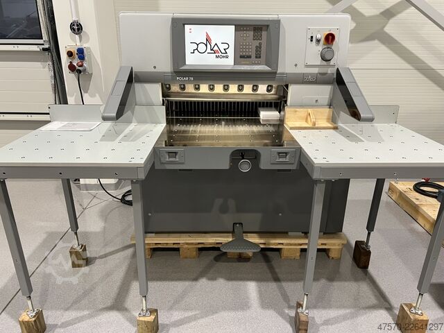Papierschneidemaschine Polar Mohr 78 X Paper Cutting Guillotine 