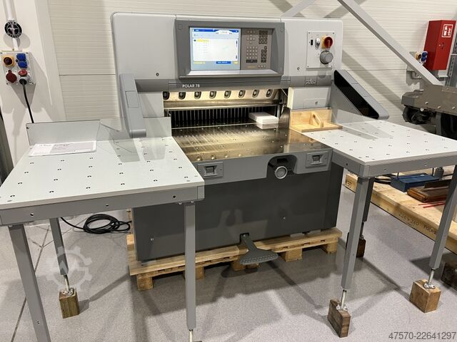 Papierschneidemaschine Polar Mohr 78 X Paper Cutting Guillotine 
