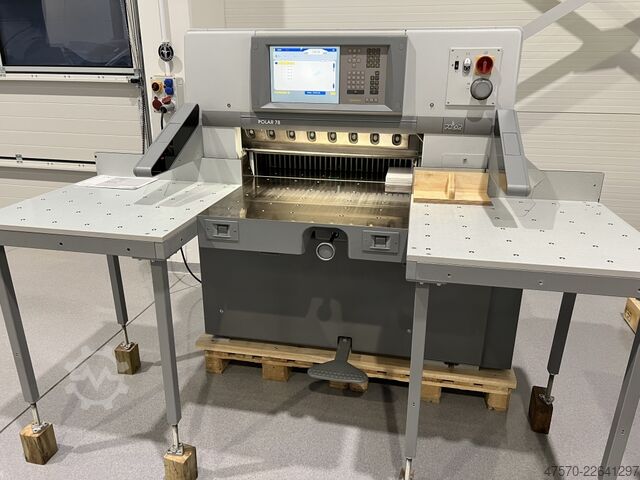 Papierschneidemaschine Polar Mohr 78 X Paper Cutting Guillotine 