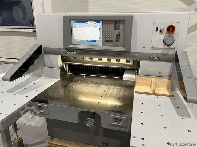 Papierschneidemaschine Polar Mohr 78 X Paper Cutting Guillotine 