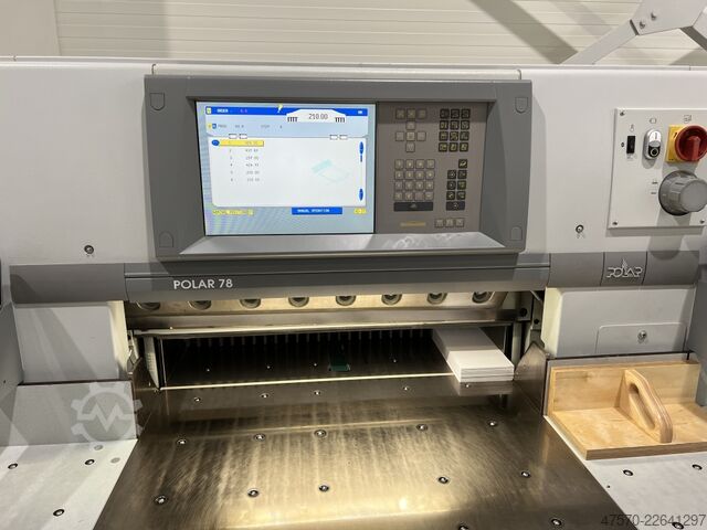 Papierschneidemaschine Polar Mohr 78 X Paper Cutting Guillotine 