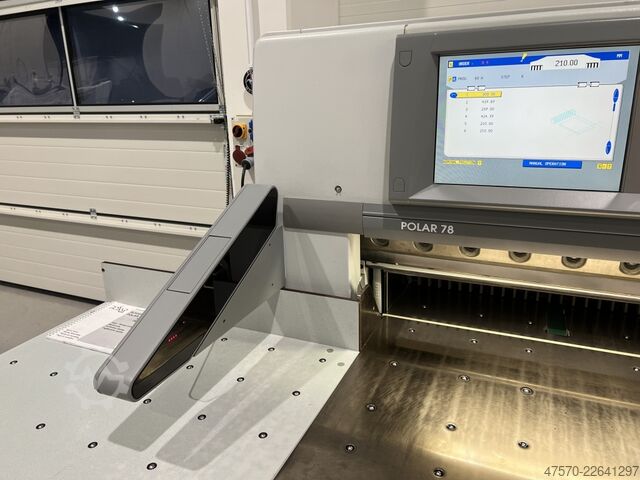 Papierschneidemaschine Polar Mohr 78 X Paper Cutting Guillotine 