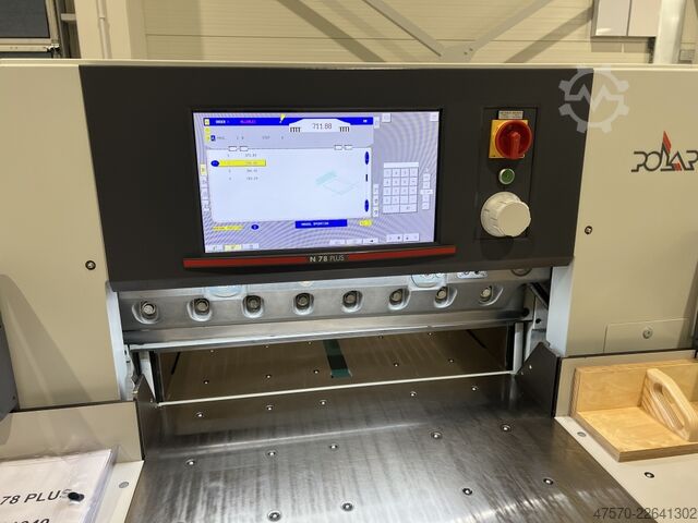 Papierschneidemaschine Polar Mohr N 78 Plus Paper Guillotine 