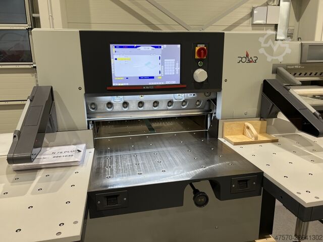 Papierschneidemaschine Polar Mohr N 78 Plus Paper Guillotine 