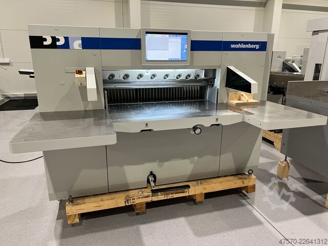 Papierschneidemaschine Wohlenberg 115 TS Paper Cutting Machine 
