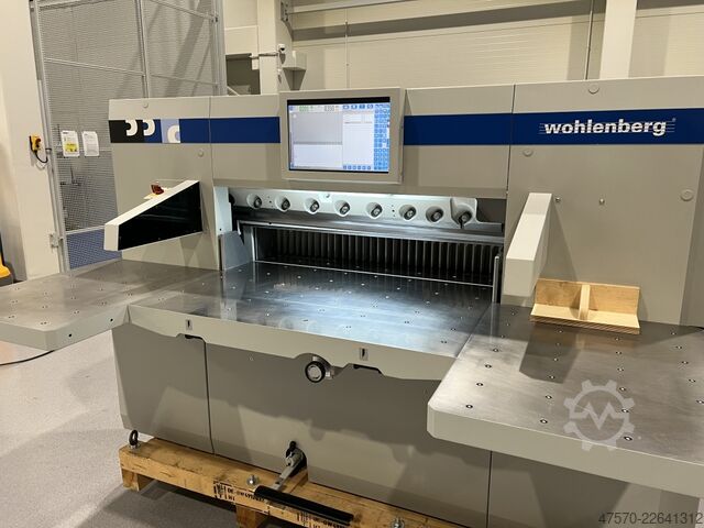 Papierschneidemaschine Wohlenberg 115 TS Paper Cutting Machine 