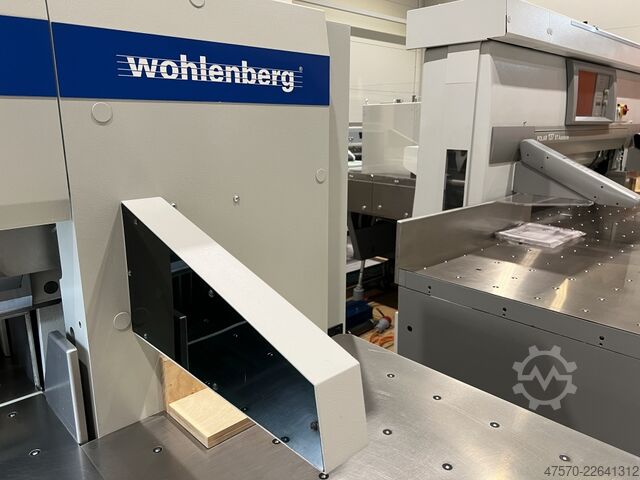 Papierschneidemaschine Wohlenberg 115 TS Paper Cutting Machine 