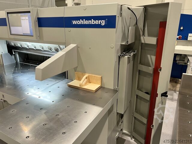 Papierschneidemaschine Wohlenberg 115 TS Paper Cutting Machine 