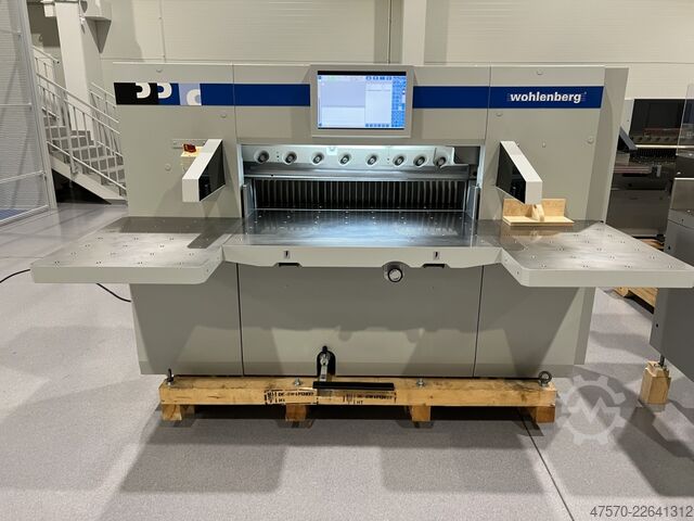 Papierschneidemaschine Wohlenberg 115 TS Paper Cutting Machine 