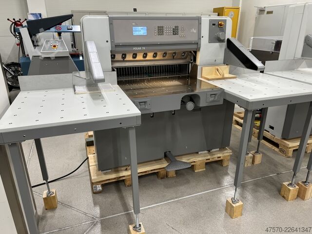 Paper cutting machine Polar Mohr 78 ES Paper Guillotine 