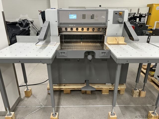 Paper cutting machine Polar Mohr 78 ES Paper Guillotine 