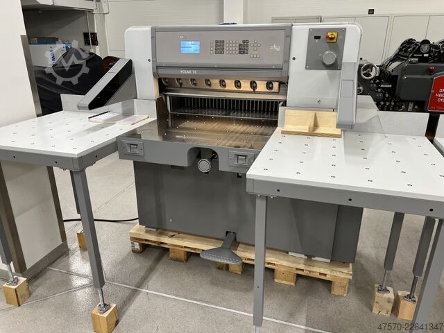 Paper cutting machine Polar Mohr 78 ES Paper Guillotine 