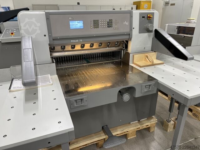 Paper cutting machine Polar Mohr 78 ES Paper Guillotine 