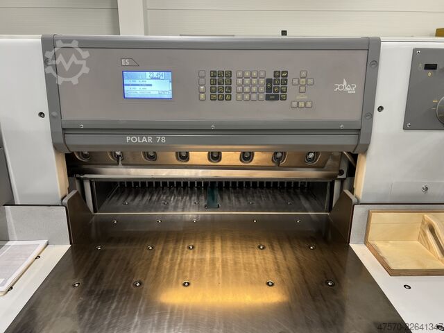 Paper cutting machine Polar Mohr 78 ES Paper Guillotine 