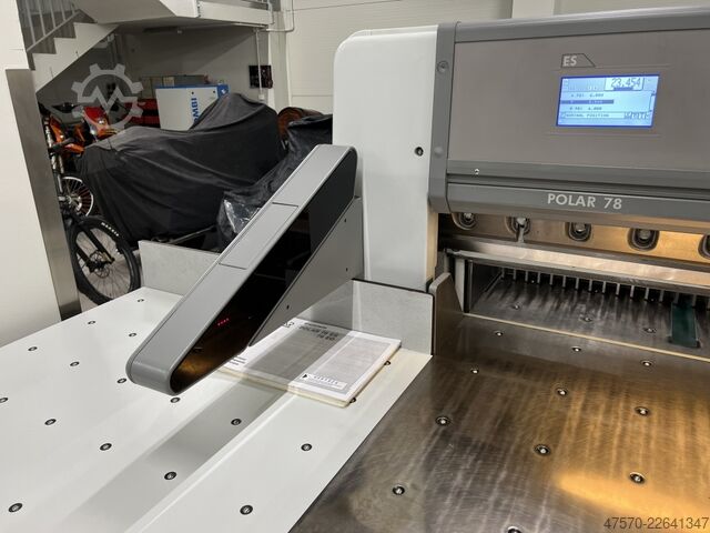 Paper cutting machine Polar Mohr 78 ES Paper Guillotine 