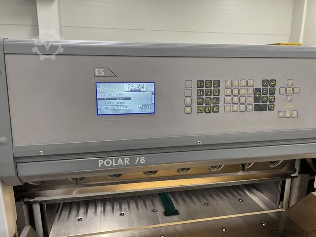 Paper cutting machine Polar Mohr 78 ES Paper Guillotine 