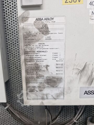 Schnelllauftor ASSA ABLOY HS8010PL