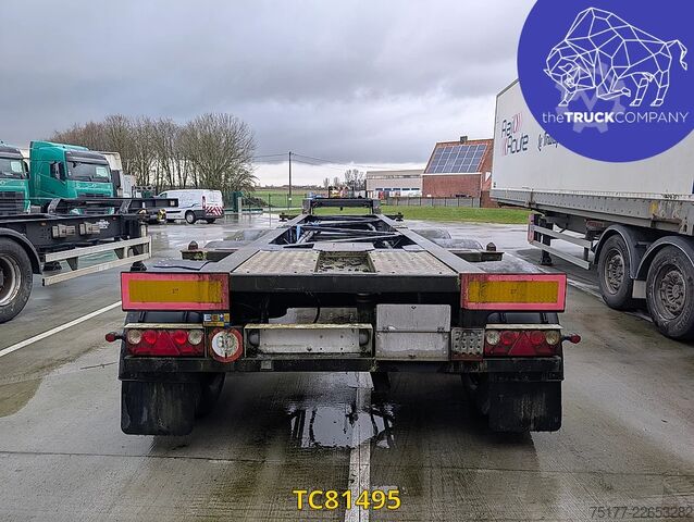 Containertransport Turbos Hoet Tank chassis Gooseneck