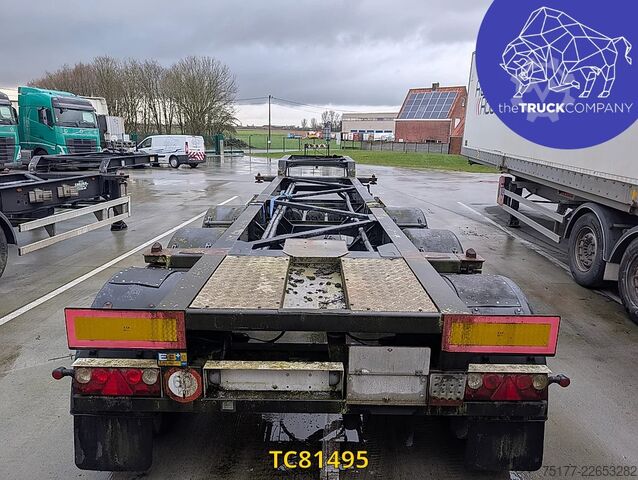 Containertransport Turbos Hoet Tank chassis Gooseneck